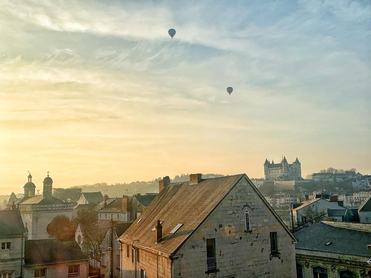 La Terrasse Saumuroise - Vue Chateau & Loire Dış mekan fotoğraf