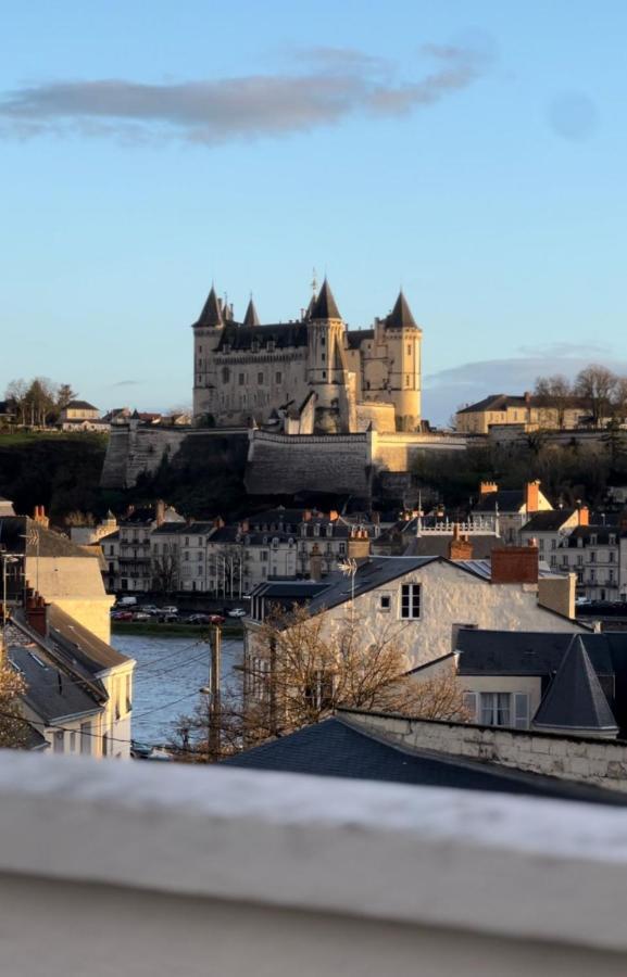 La Terrasse Saumuroise - Vue Chateau & Loire Dış mekan fotoğraf